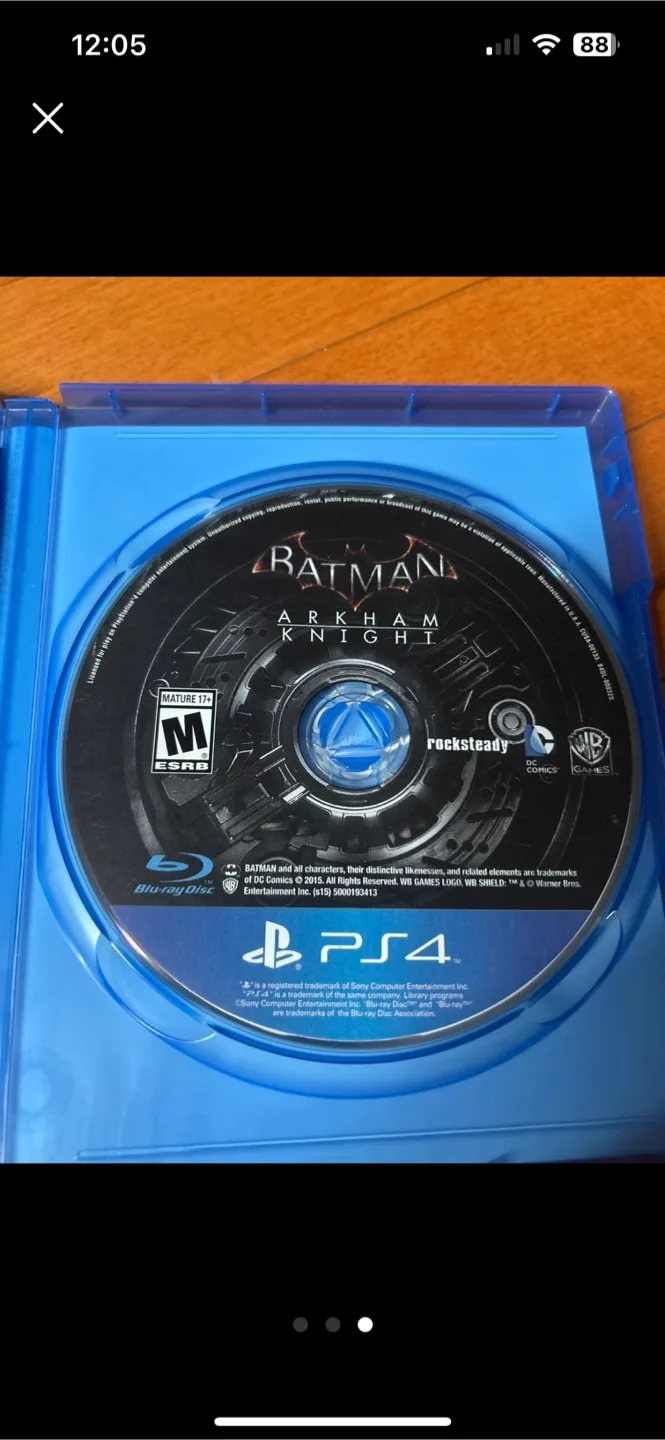 Batman: Arkham Knight for PS4 thumbnail