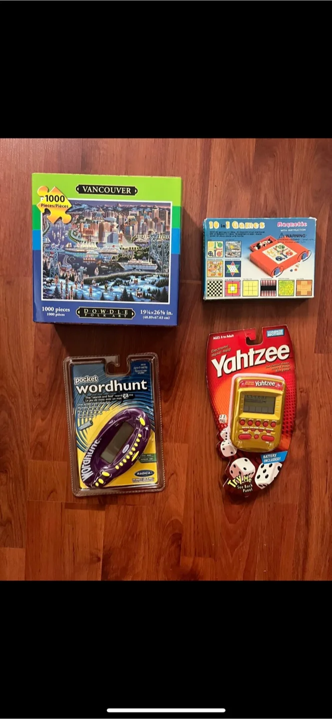 New games and puzzle $10 each thumbnail
