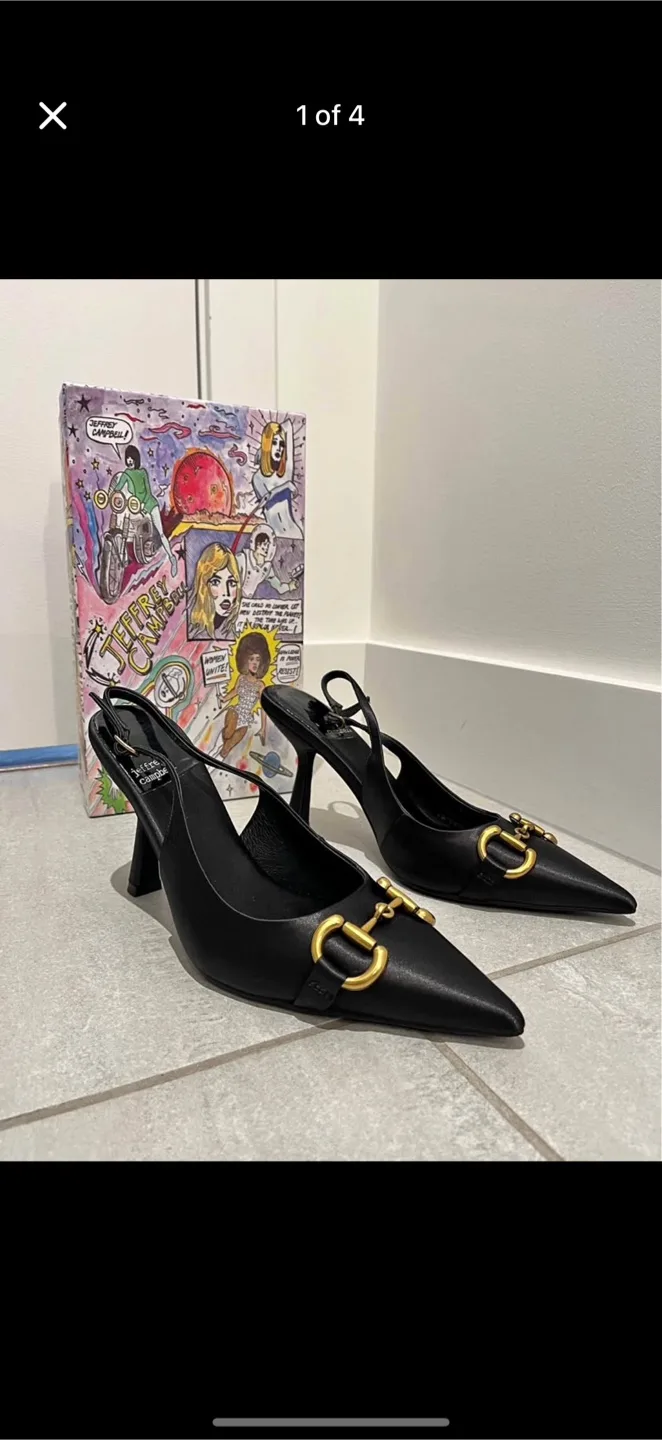 Nasty Gal Black Heels, thumbnail