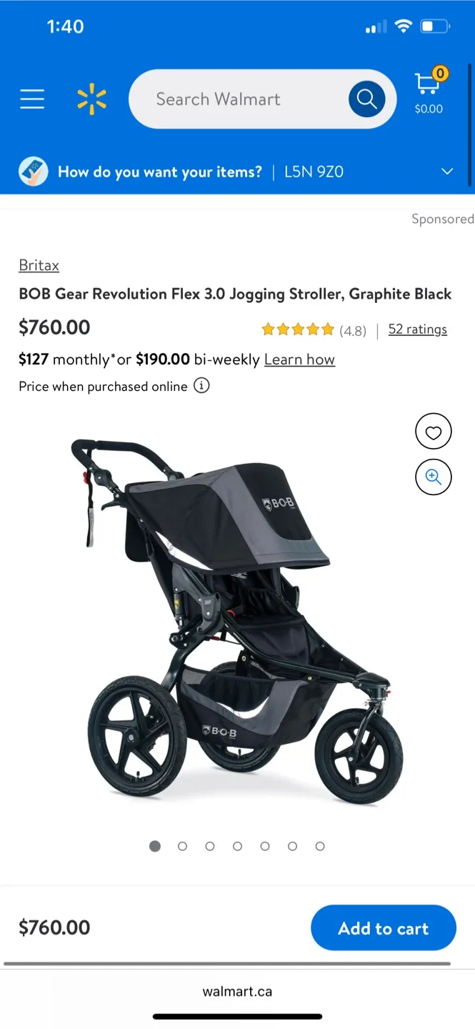 B.O.B Revolution Flex 3.0 Jogging Stroller image indicator(8)