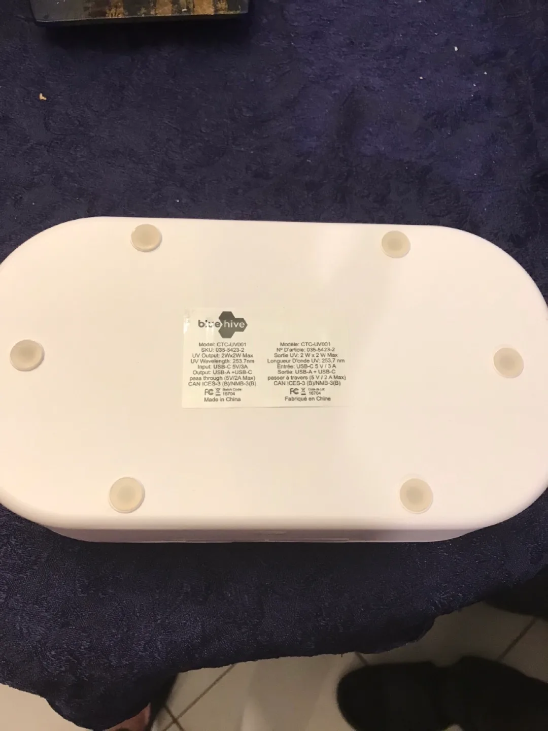 Bluehive UV Sanitizer 🇨🇦 image indicator(3)