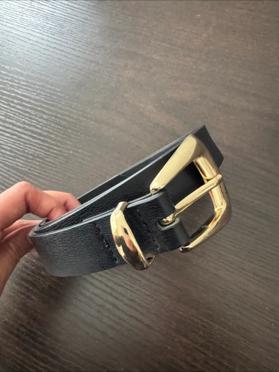 Black Belt with Gold Buckle thumbnail