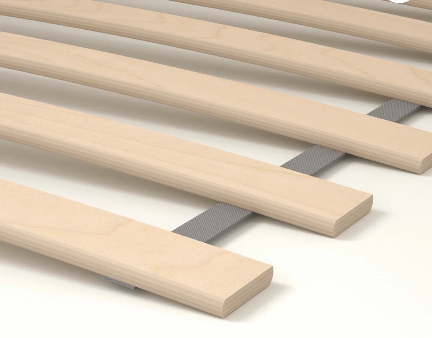 IKEA MALM White Bed Frame &  slantsTwin image indicator(5)