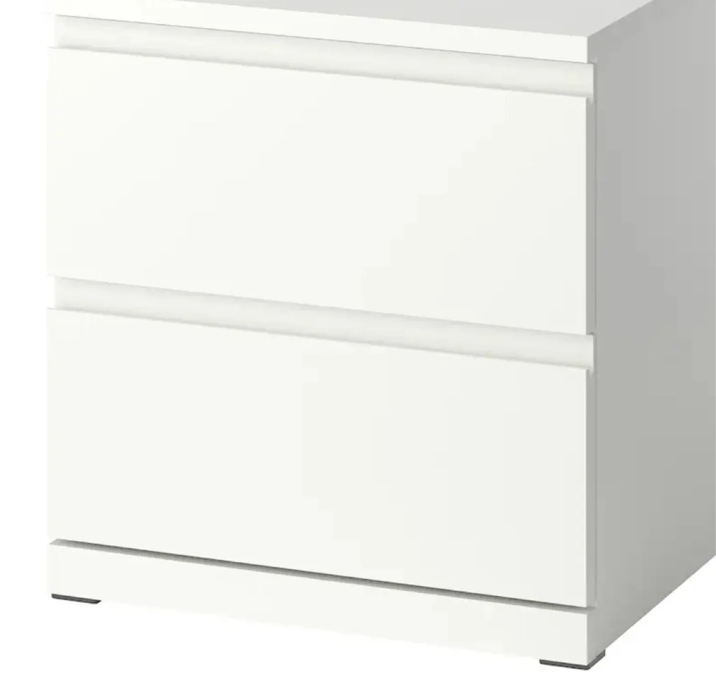 IKEA MALM White Bed Frame &  slantsTwin image indicator(6)