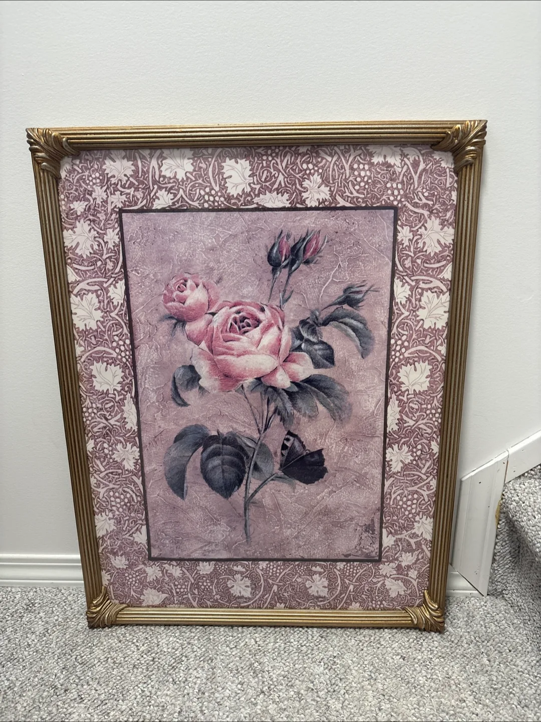 Framed Floral Print thumbnail