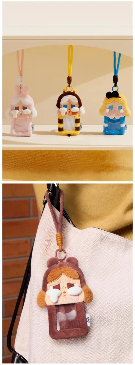 AUTHENTIC Pop Mart CryBaby Plush Card Holder image indicator(2)