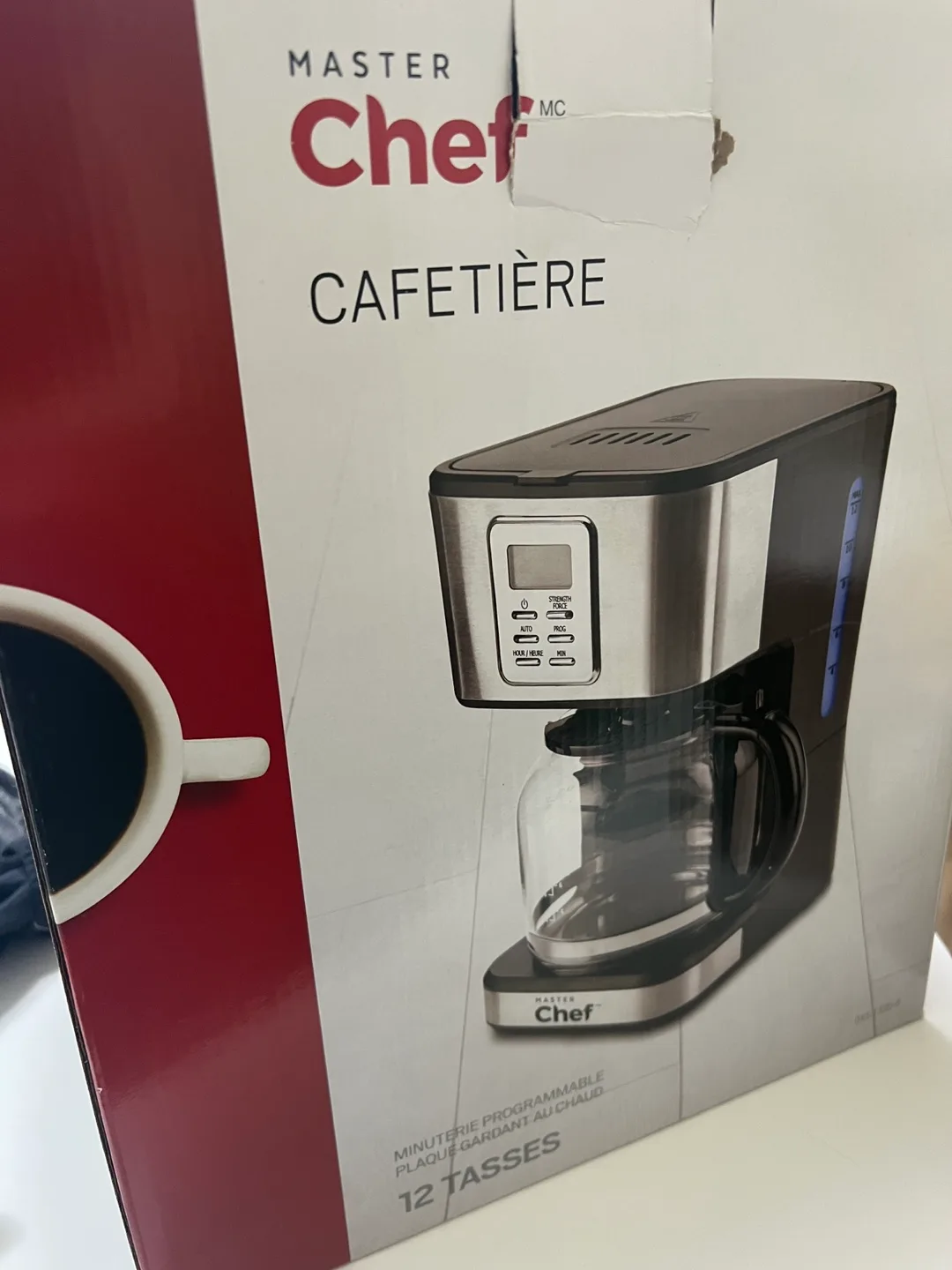 New Master Chef Cafetière - 12 Cup Capacity🇨🇦 thumbnail