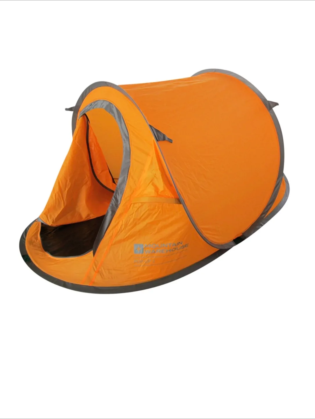 Mountain Warehouse Pop Up 2 Person Tent - Orange image indicator(2)