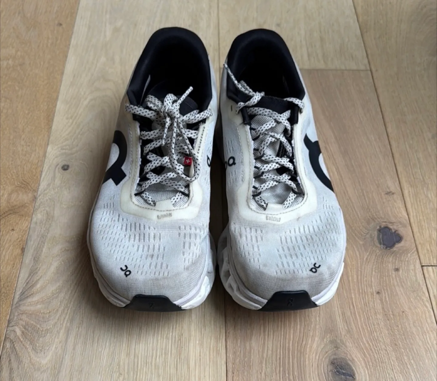 On Cloudmonster All White Running Shoes image indicator(3)