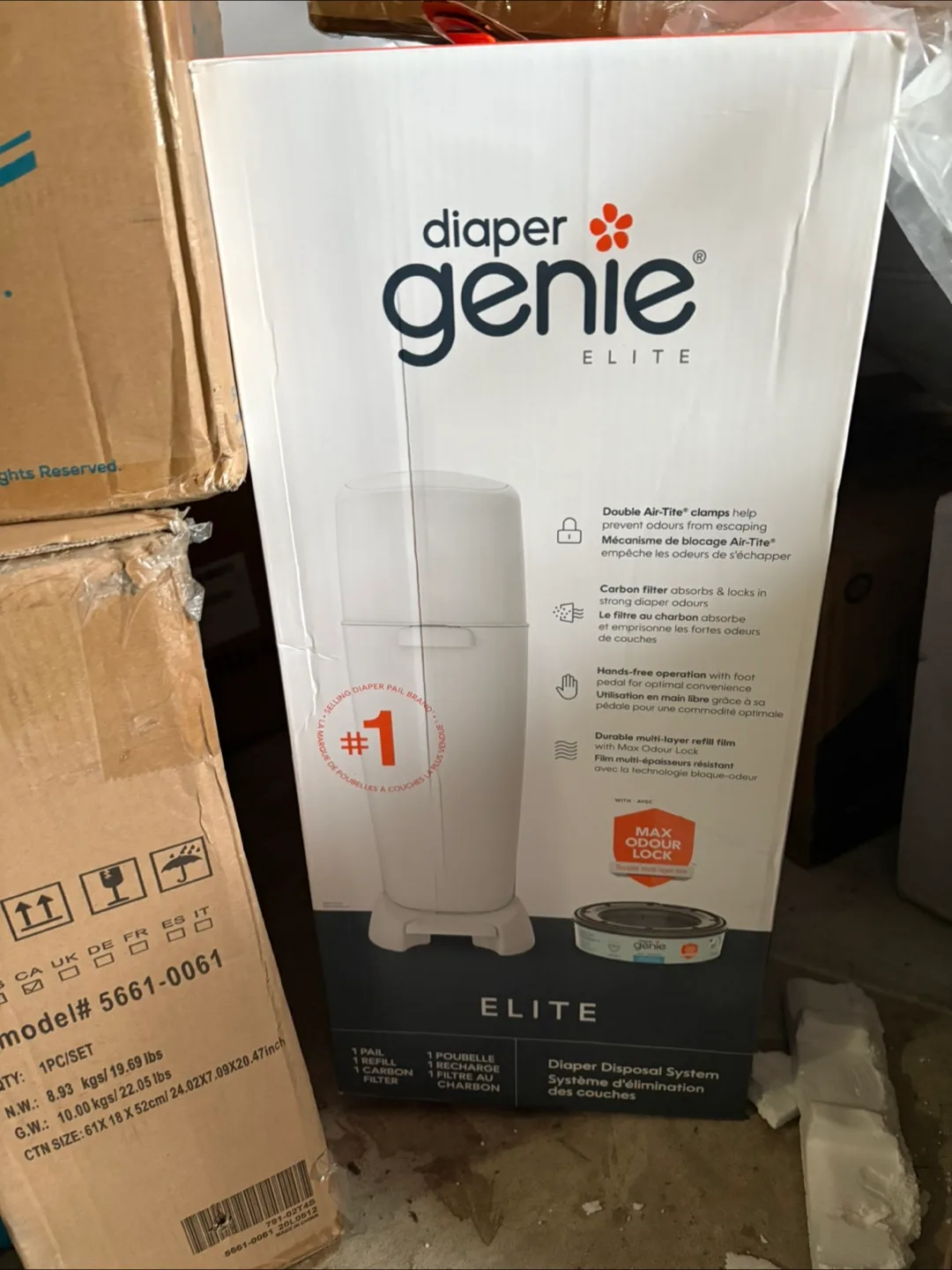 Diaper Genie Elite Diaper Disposal System thumbnail