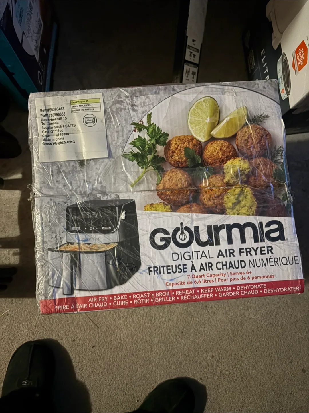 Gourmia 7-Quart Digital Air Fryer thumbnail