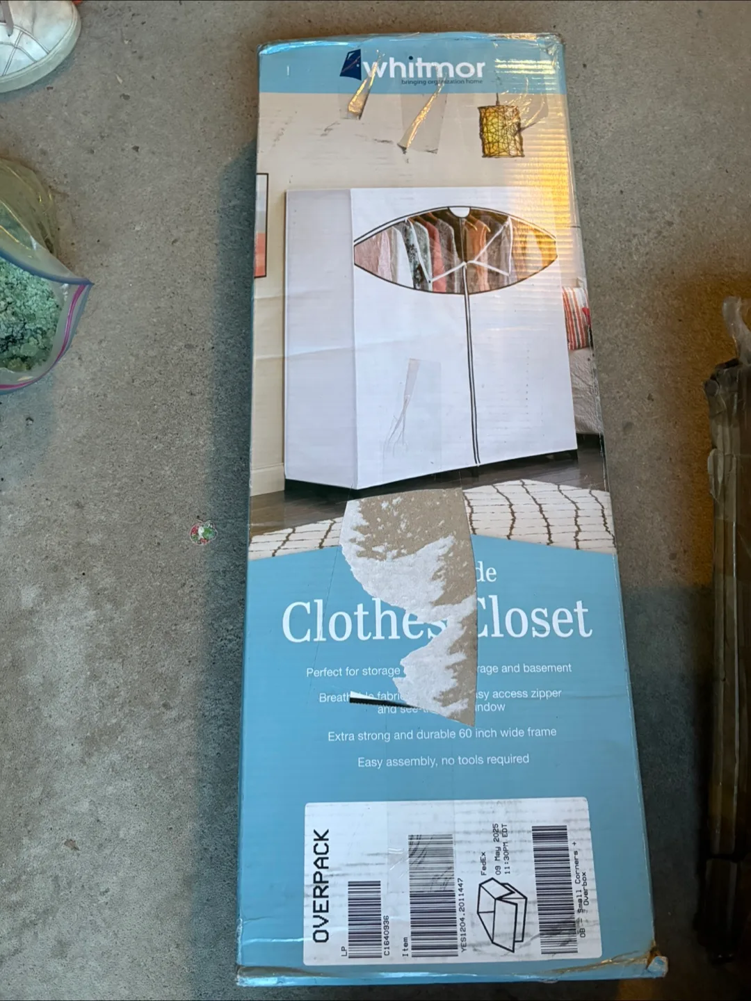 Whitmor Clothes Closet - 60 inch wide thumbnail