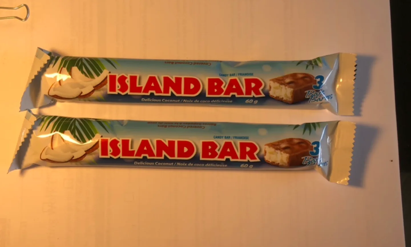 Island Bar Delicious Coconut Candy Bar, 60g thumbnail