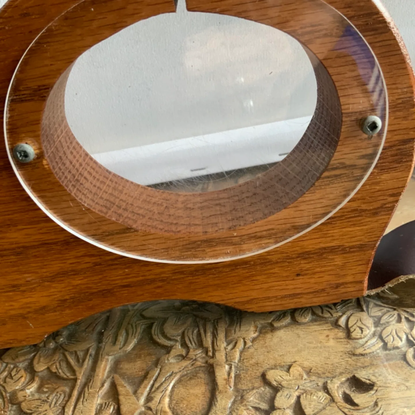 Vintage Wooden Beaver coin bank image indicator(6)