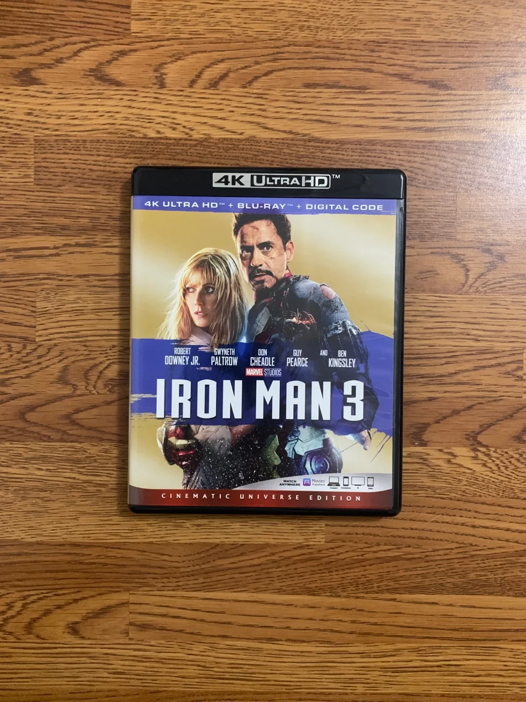 Iron Man 3 4K UHD Blu-ray Combo Pack thumbnail
