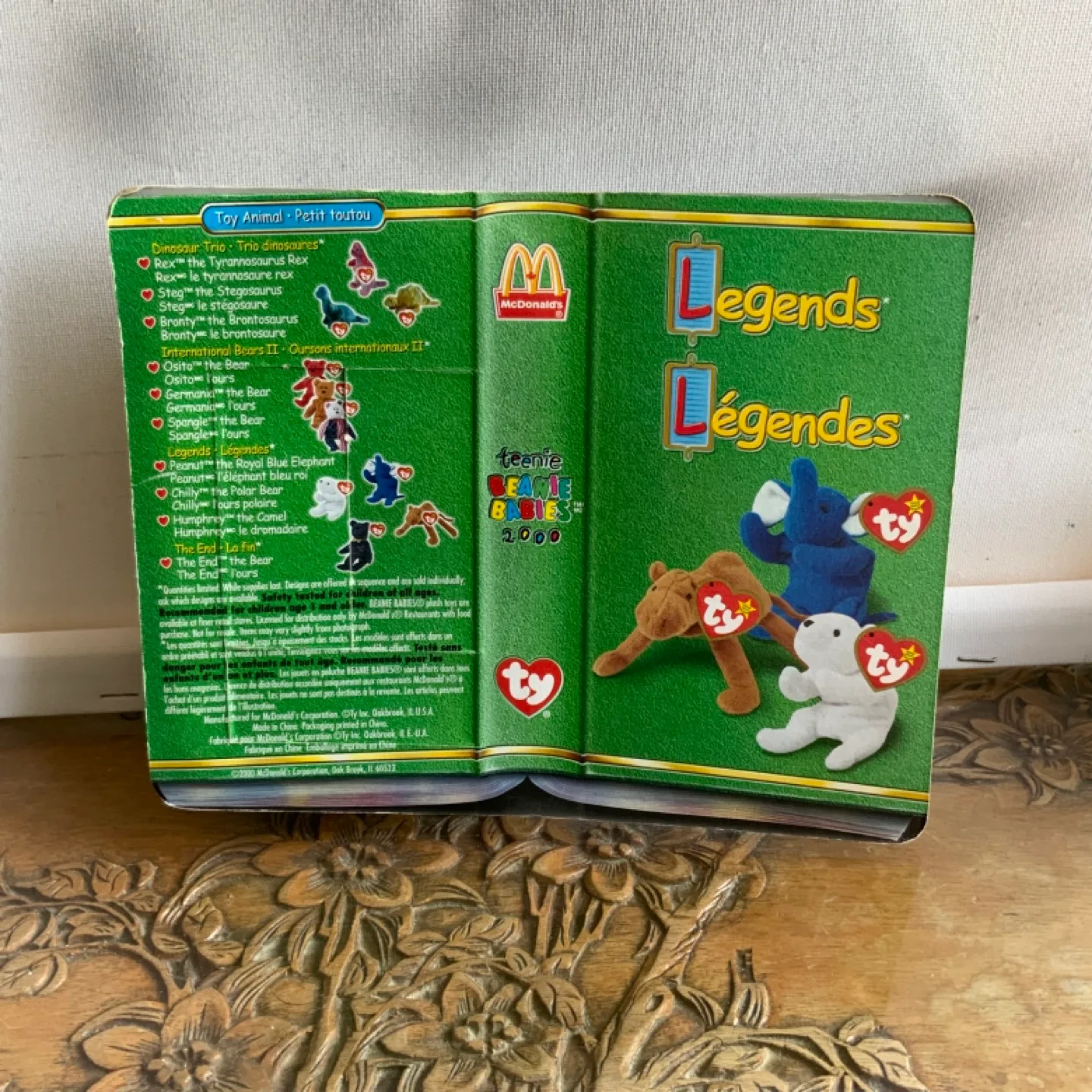 Ty Teenie Beanie Baby Humphrey the Camel (2000) image indicator(4)