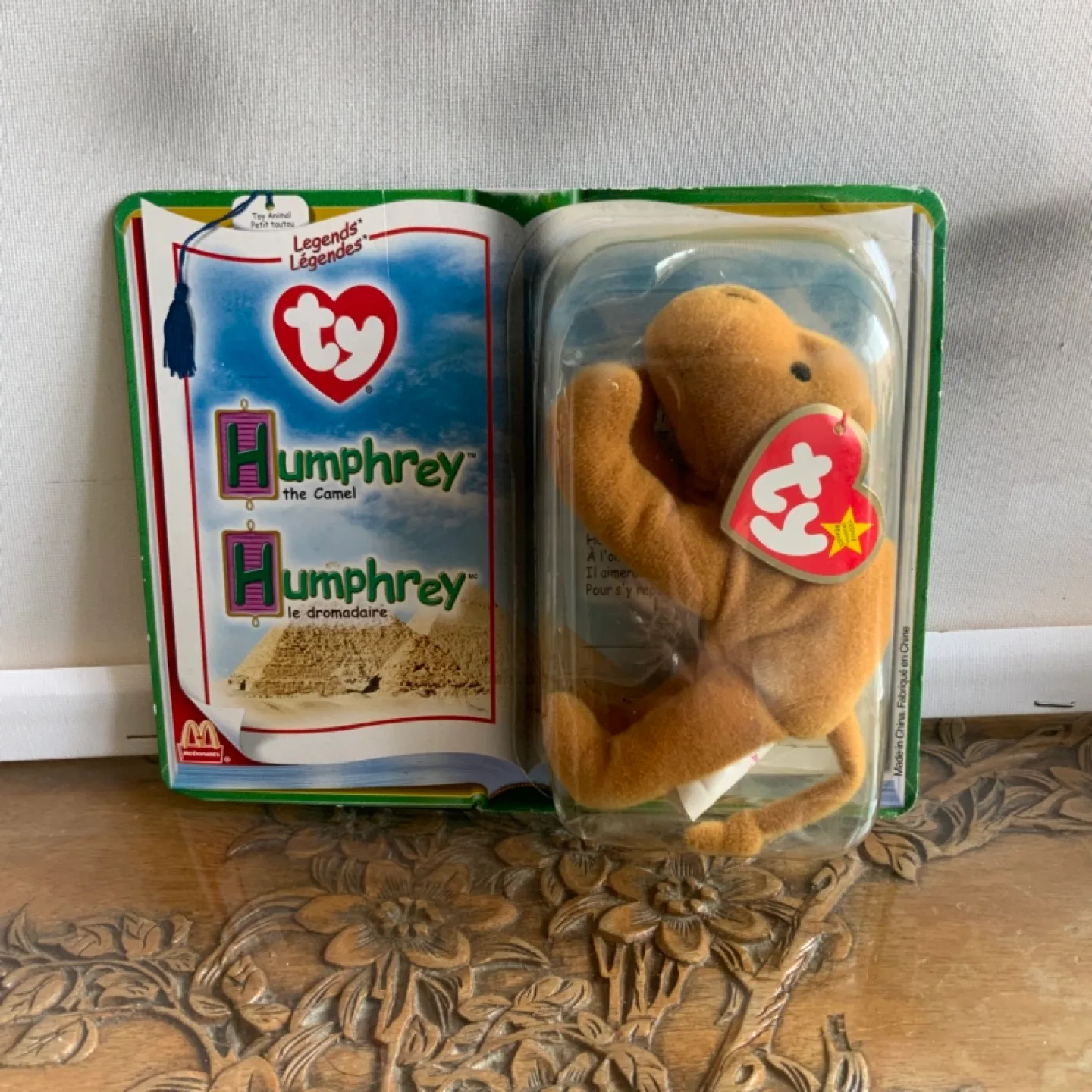 Ty Teenie Beanie Baby Humphrey the Camel (2000) thumbnail