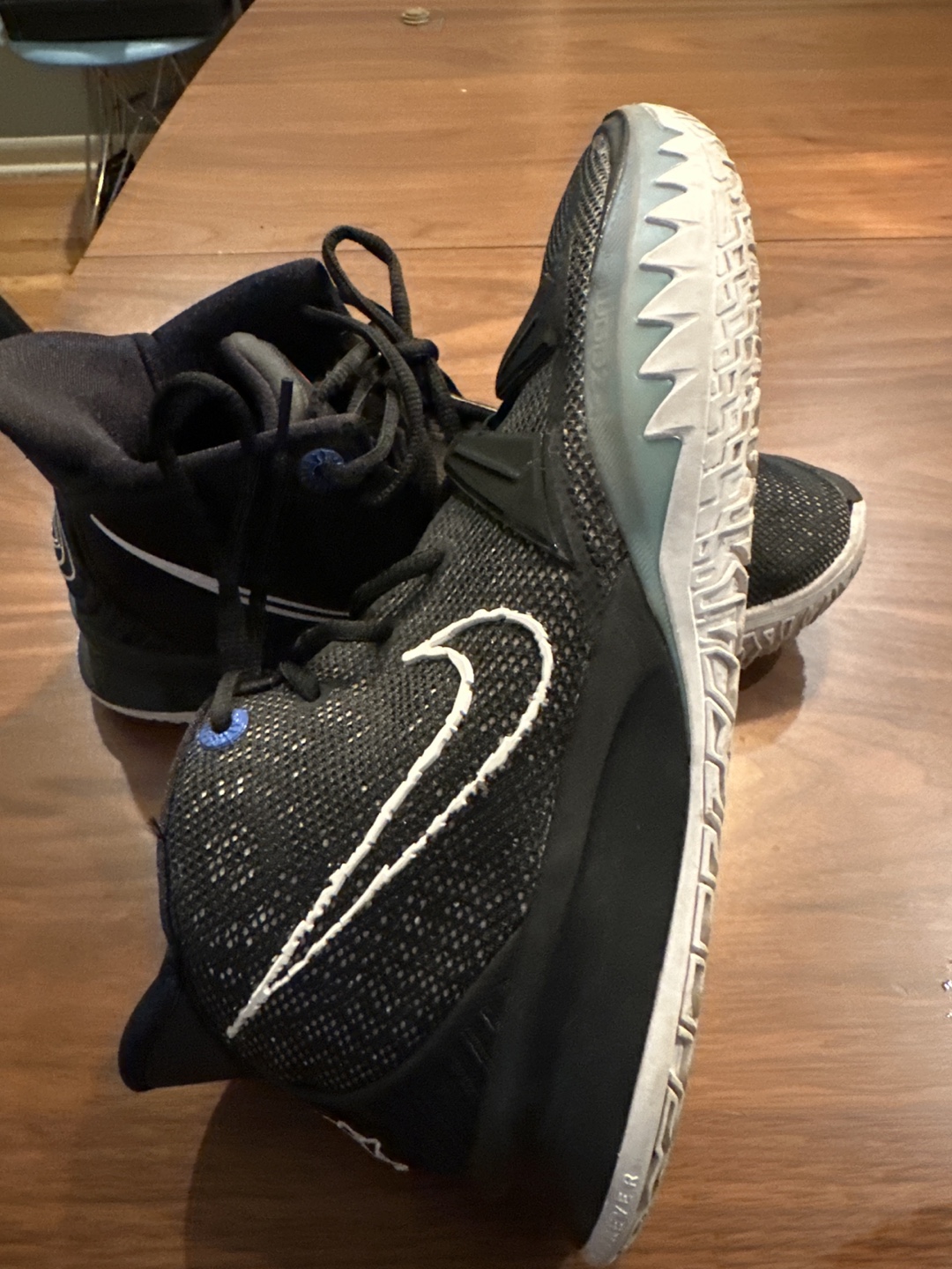 Nike Kyrie 7 Basketball Shoes - Black - photo 2