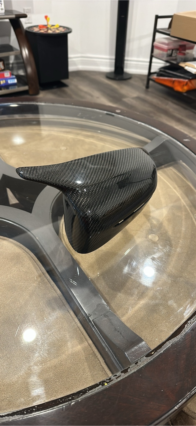 BMW M-Style Real Carbon Fibre Mirror Caps (all G Series Models)