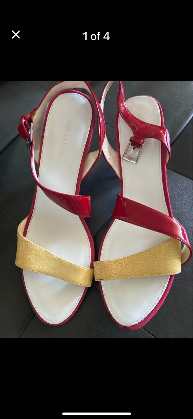 🇨🇦Aerosoles Red Heels - Size 9.5US thumbnail
