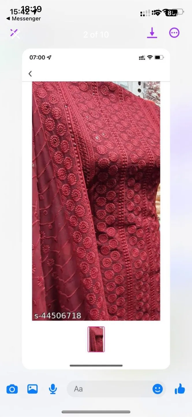 Salwar Kameez Dress Material thumbnail