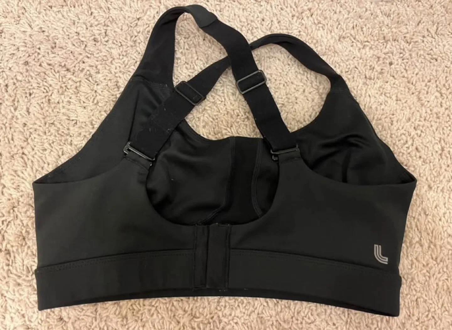 Lole Black Sports Bra image indicator(2)
