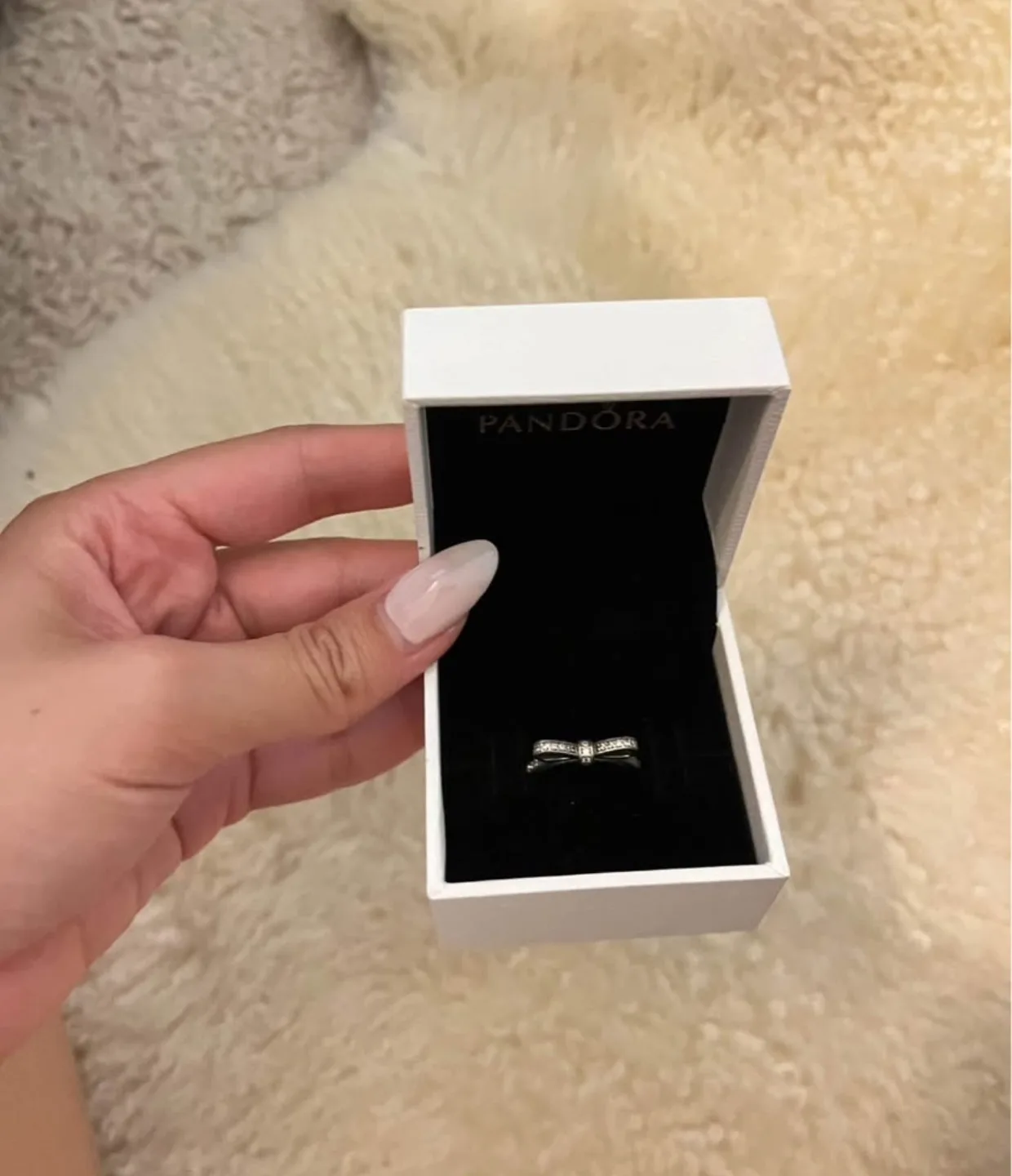 Pandora Bow Ring, Size 4.5 thumbnail