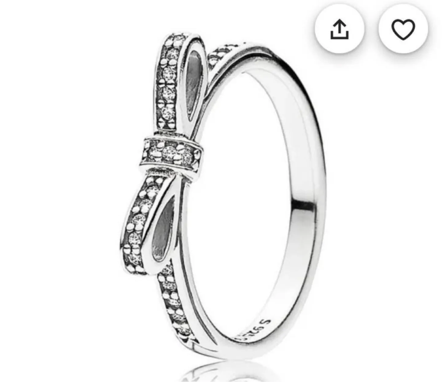 Pandora Bow Ring, Size 4.5 image indicator(2)