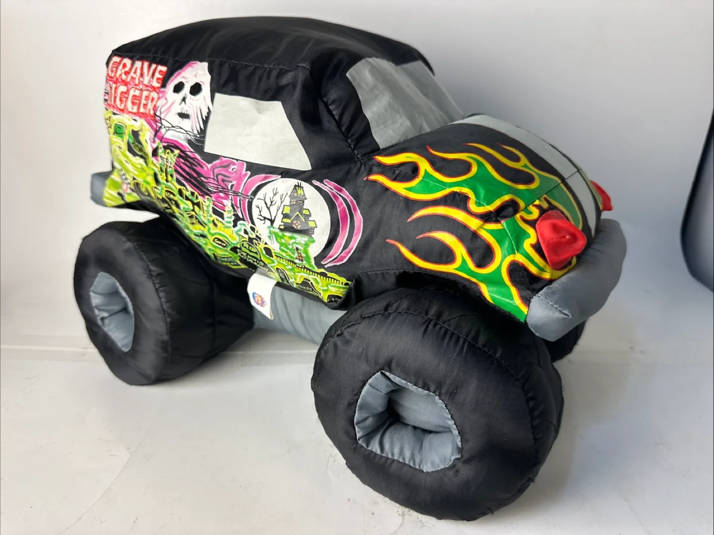 Grave Digger Monster Truck Pillow Plush thumbnail