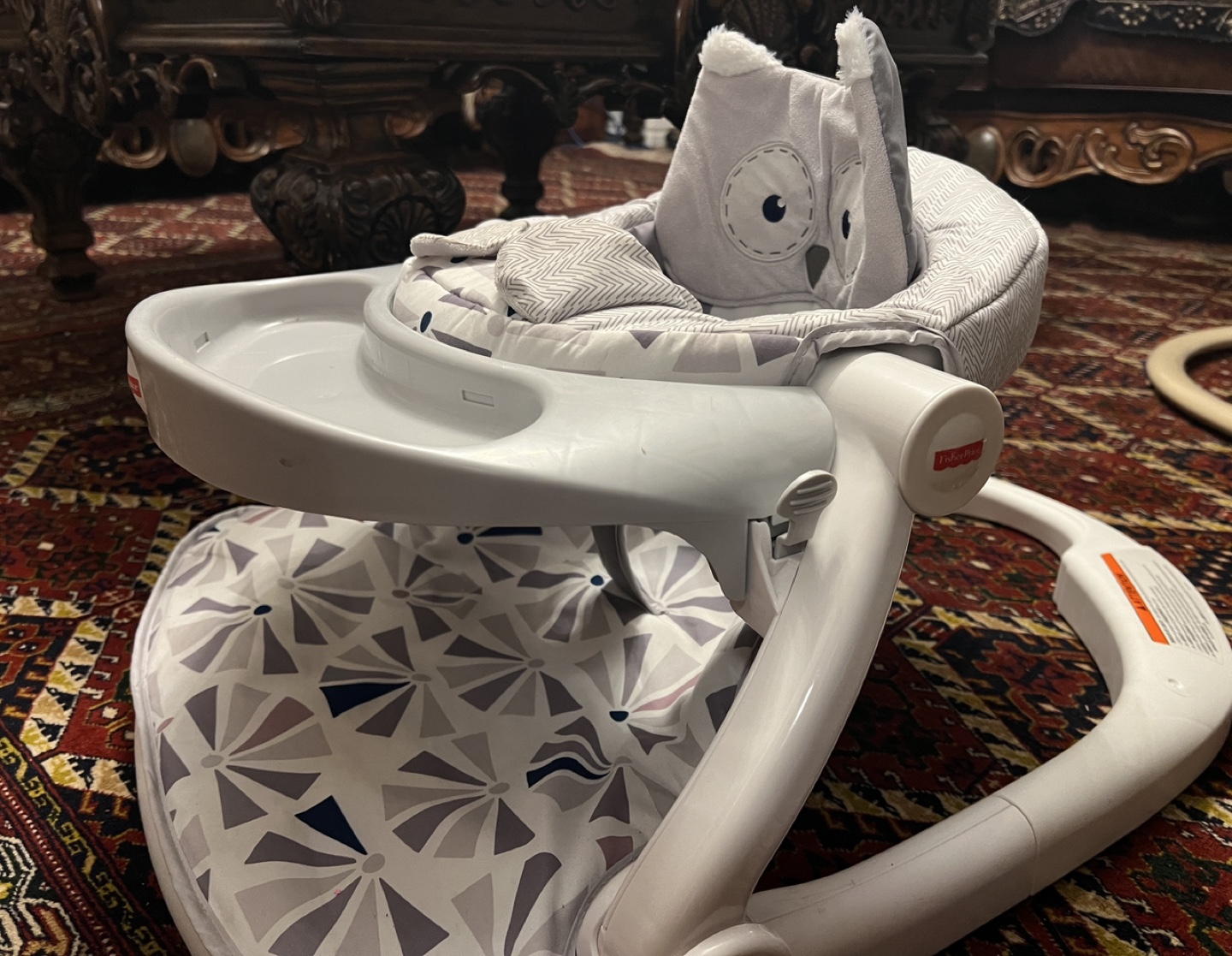 Fisher-Price Sit-Me-Up Floor Seat with Animals - photo 5