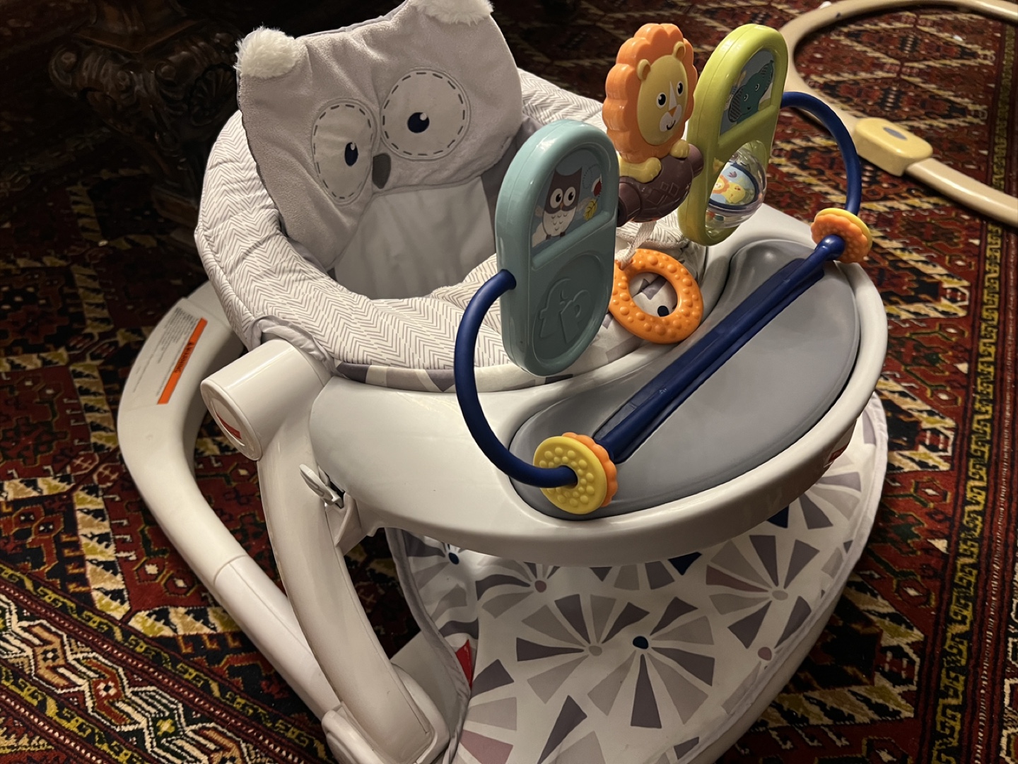 Fisher-Price Sit-Me-Up Floor Seat with Animals - photo 3