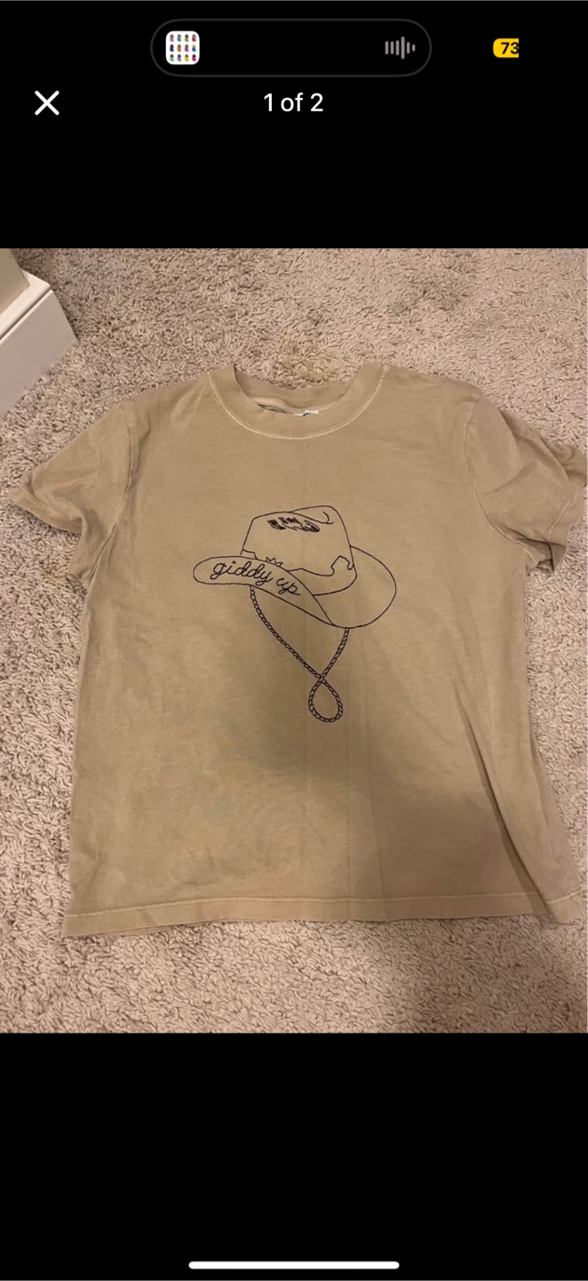 Aritzia Sunday Best Tee, Size XS