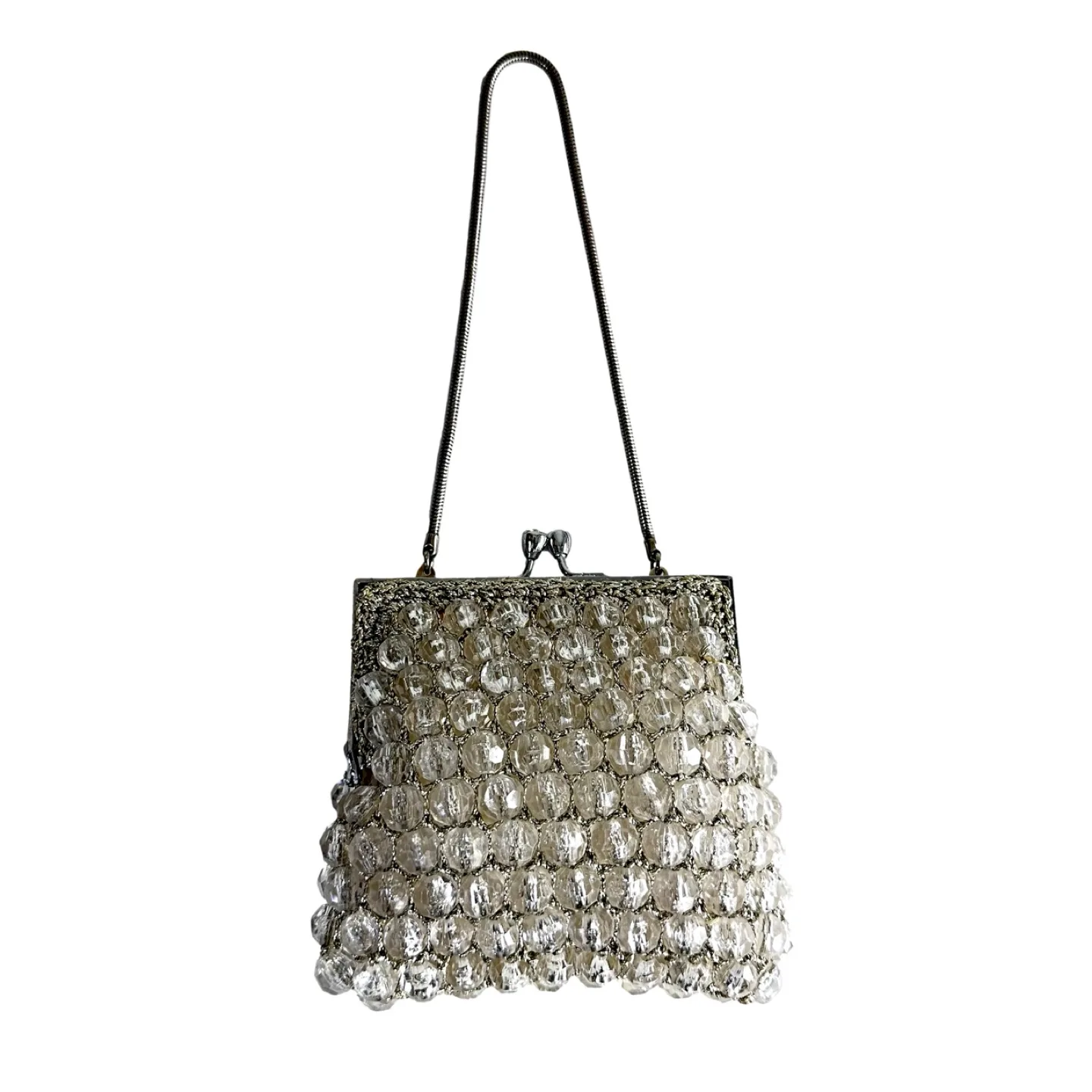 Vintage Beaded Evening Wedding Bag Purse thumbnail