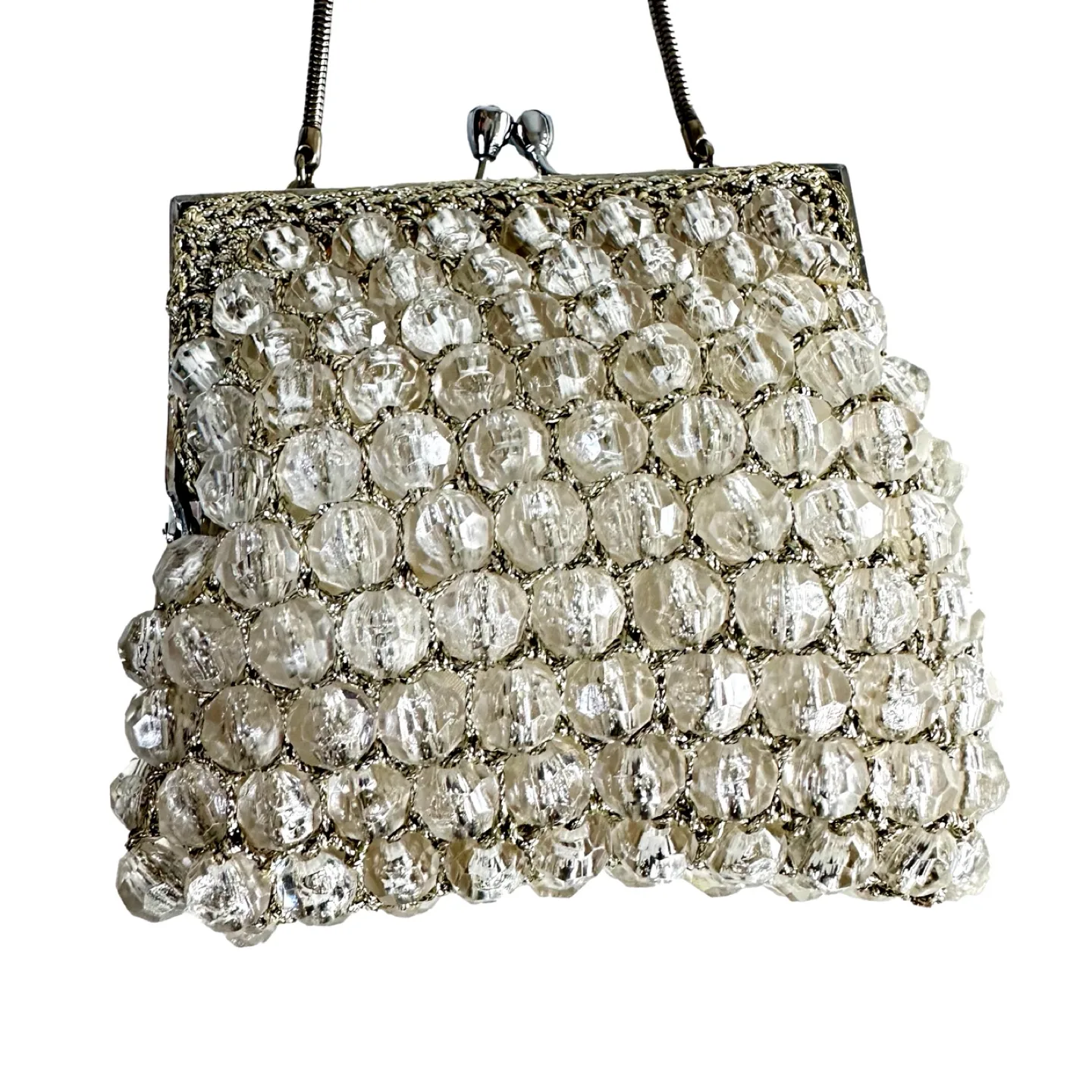 Vintage Beaded Evening Wedding Bag Purse image indicator(2)