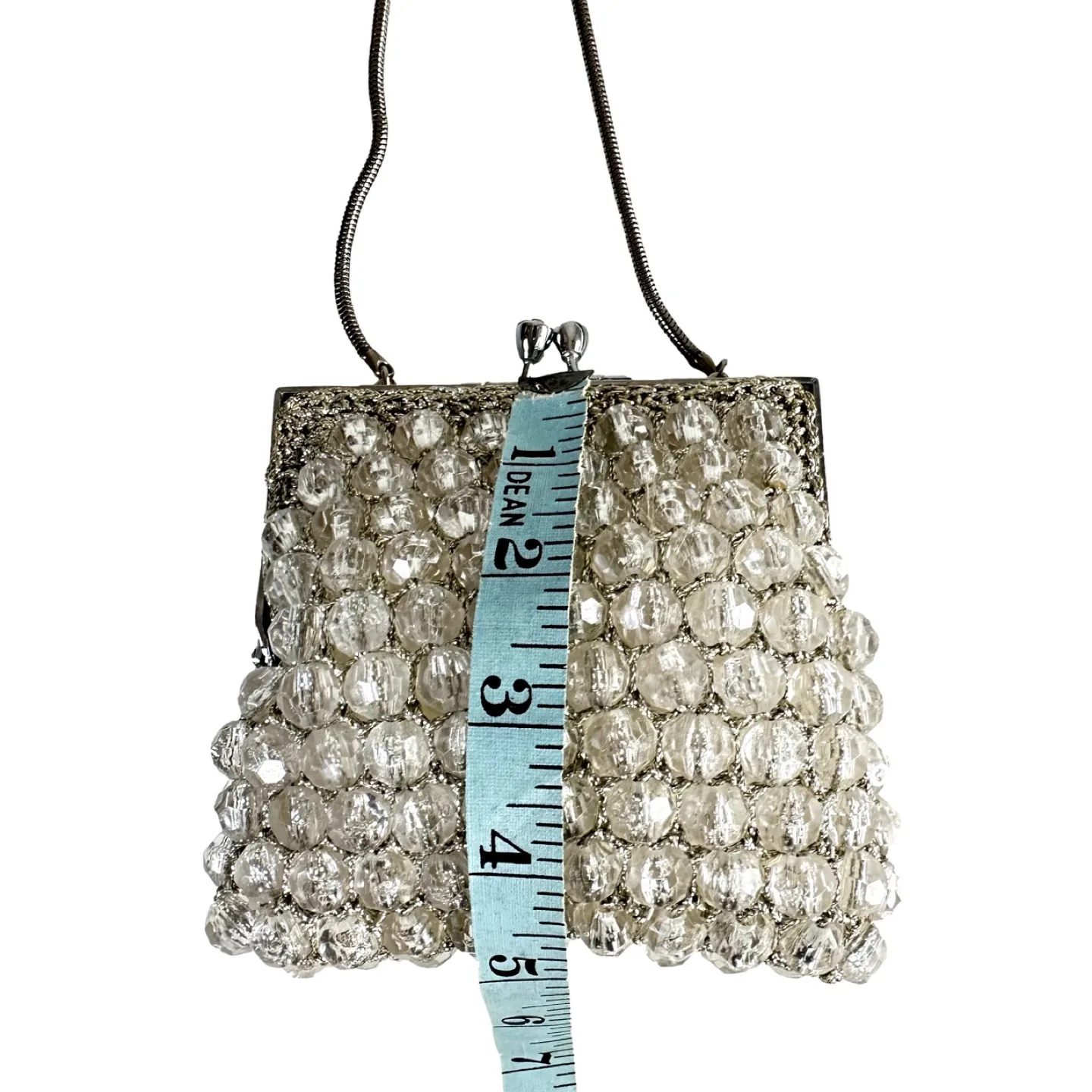 Vintage Beaded Evening Wedding Bag Purse image indicator(7)