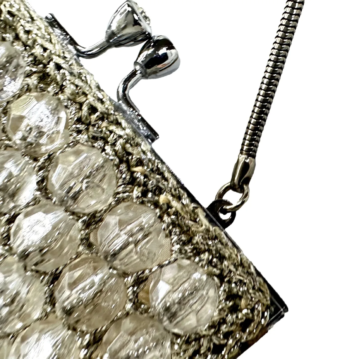 Vintage Beaded Evening Wedding Bag Purse image indicator(4)