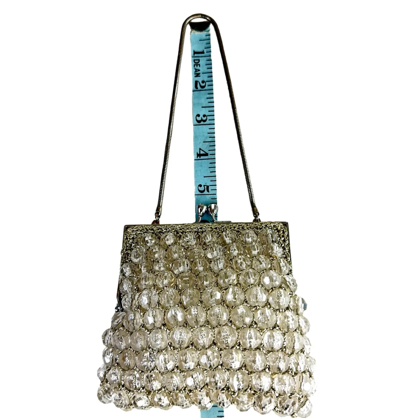 Vintage Beaded Evening Wedding Bag Purse image indicator(9)