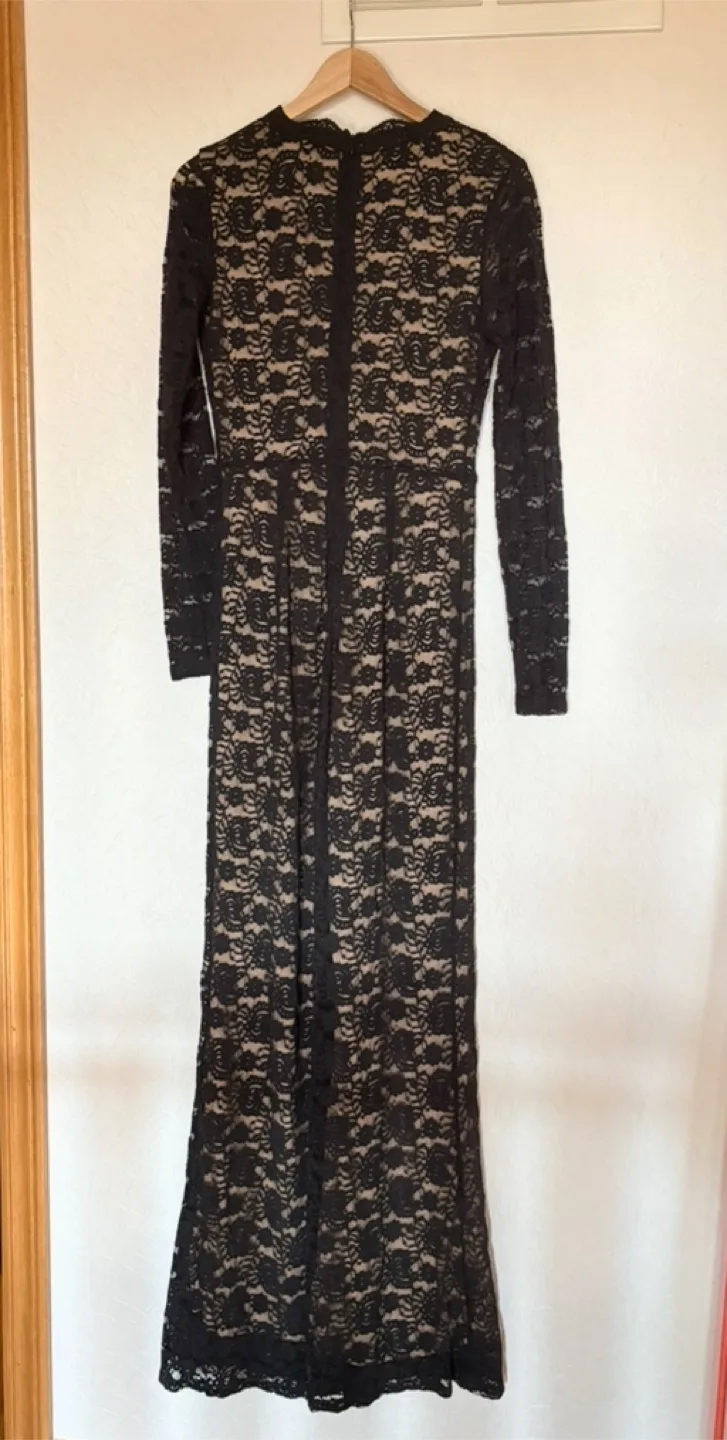 Fashion Nova Black Lace Jumpsuit image indicator(2)