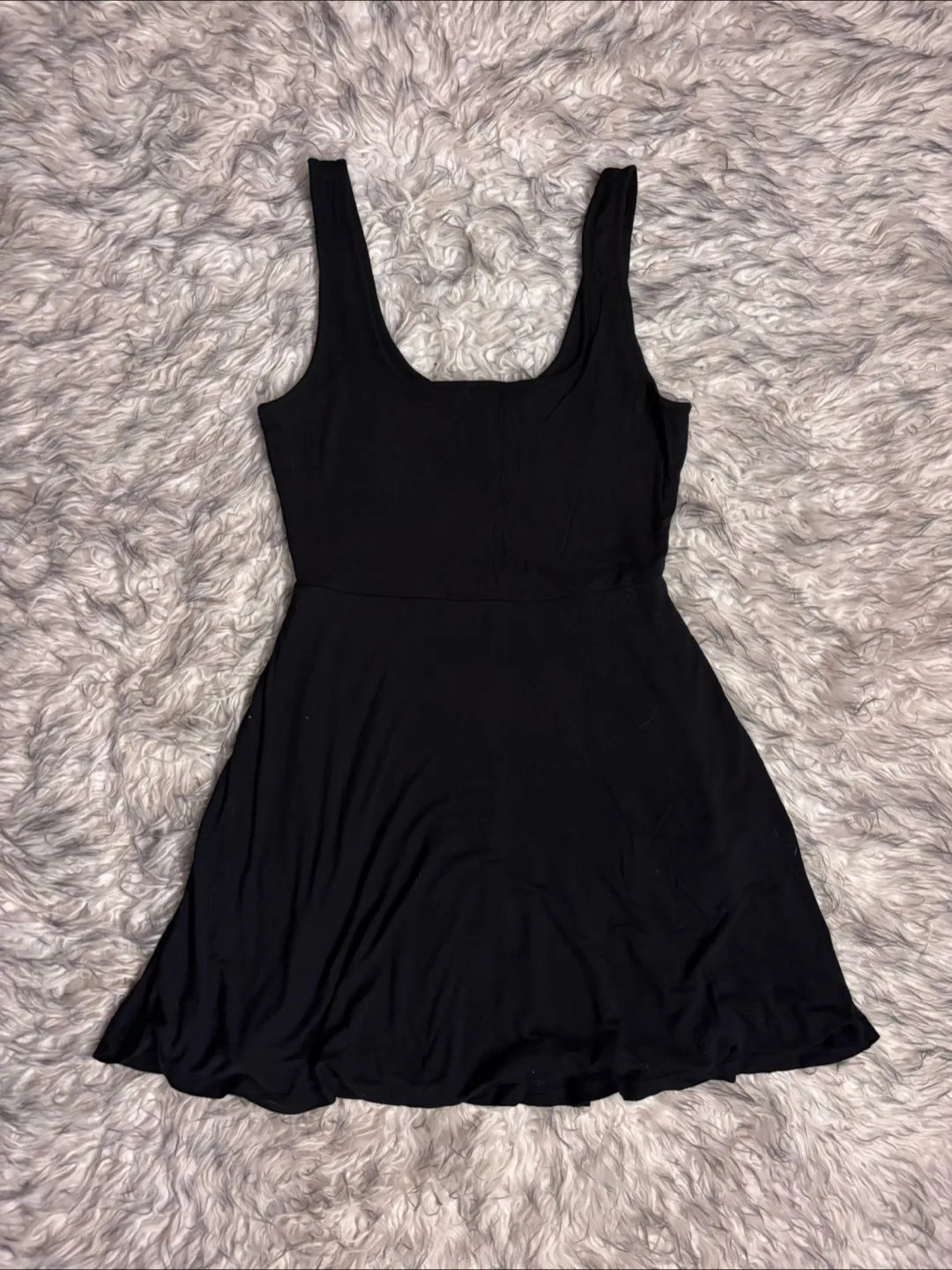 Sunday Best Skater Dress - Black thumbnail