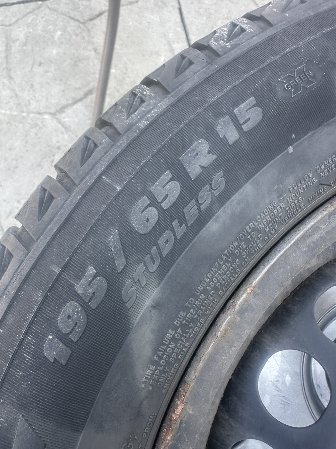 Michelin 195/65R15 Winter Tires - Set of 4 - photo 4