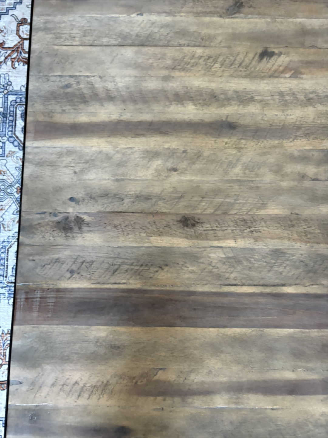 Wood and Metal Coffee Table - photo 2