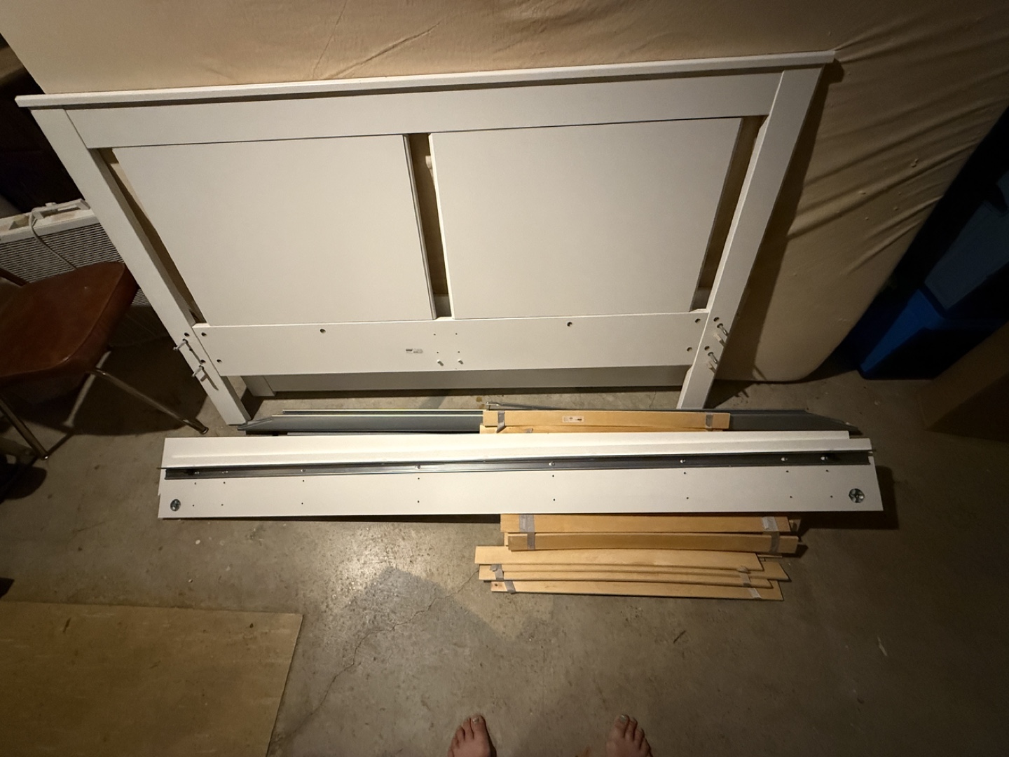 IKEA SONGESAND White Bed Frame - Queen Size - photo 2
