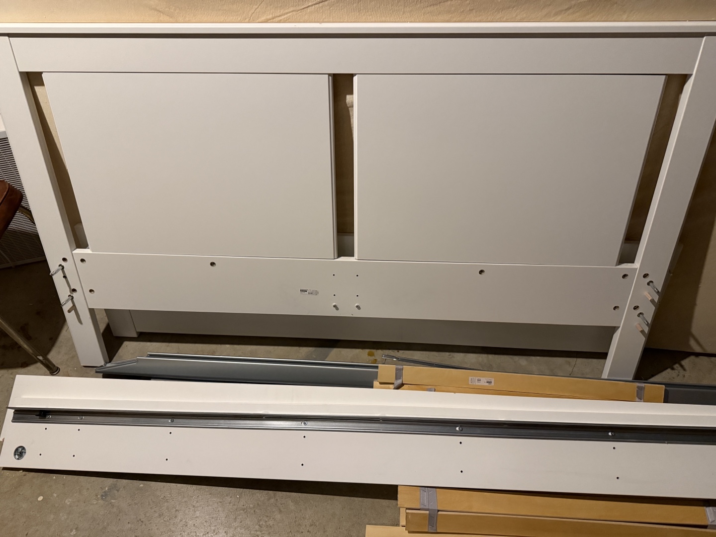 IKEA SONGESAND White Bed Frame - Queen Size