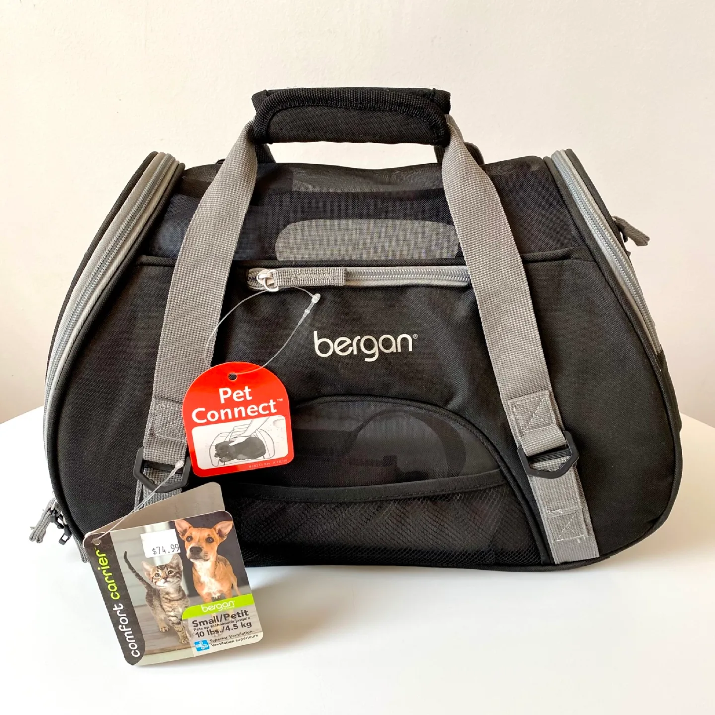 BNWT Bergan Small Pet Carrier thumbnail