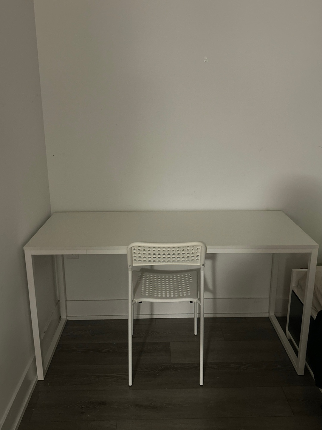 White desk