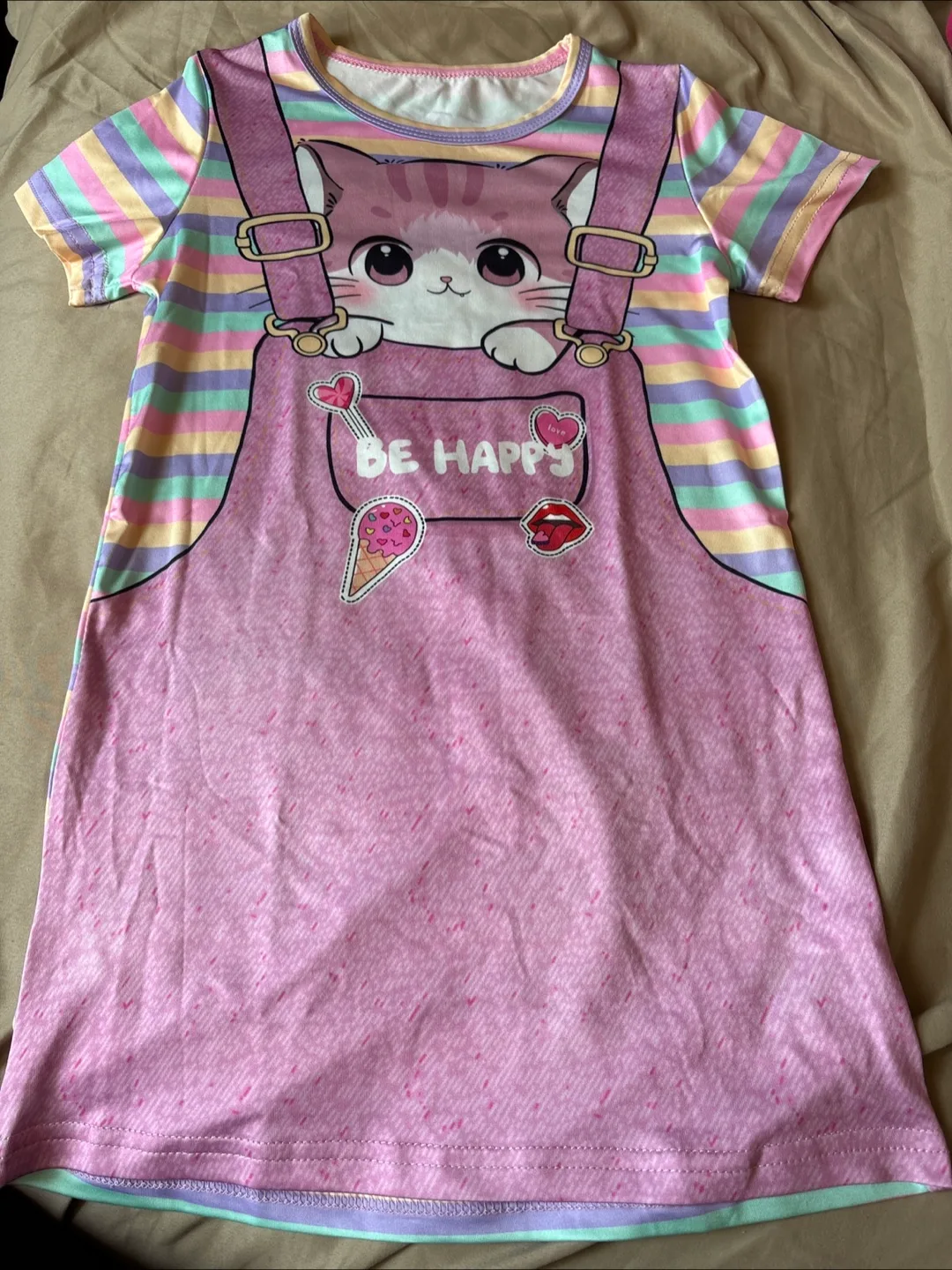 🇨🇦Cute Cat Dress - Size 4-5Y thumbnail