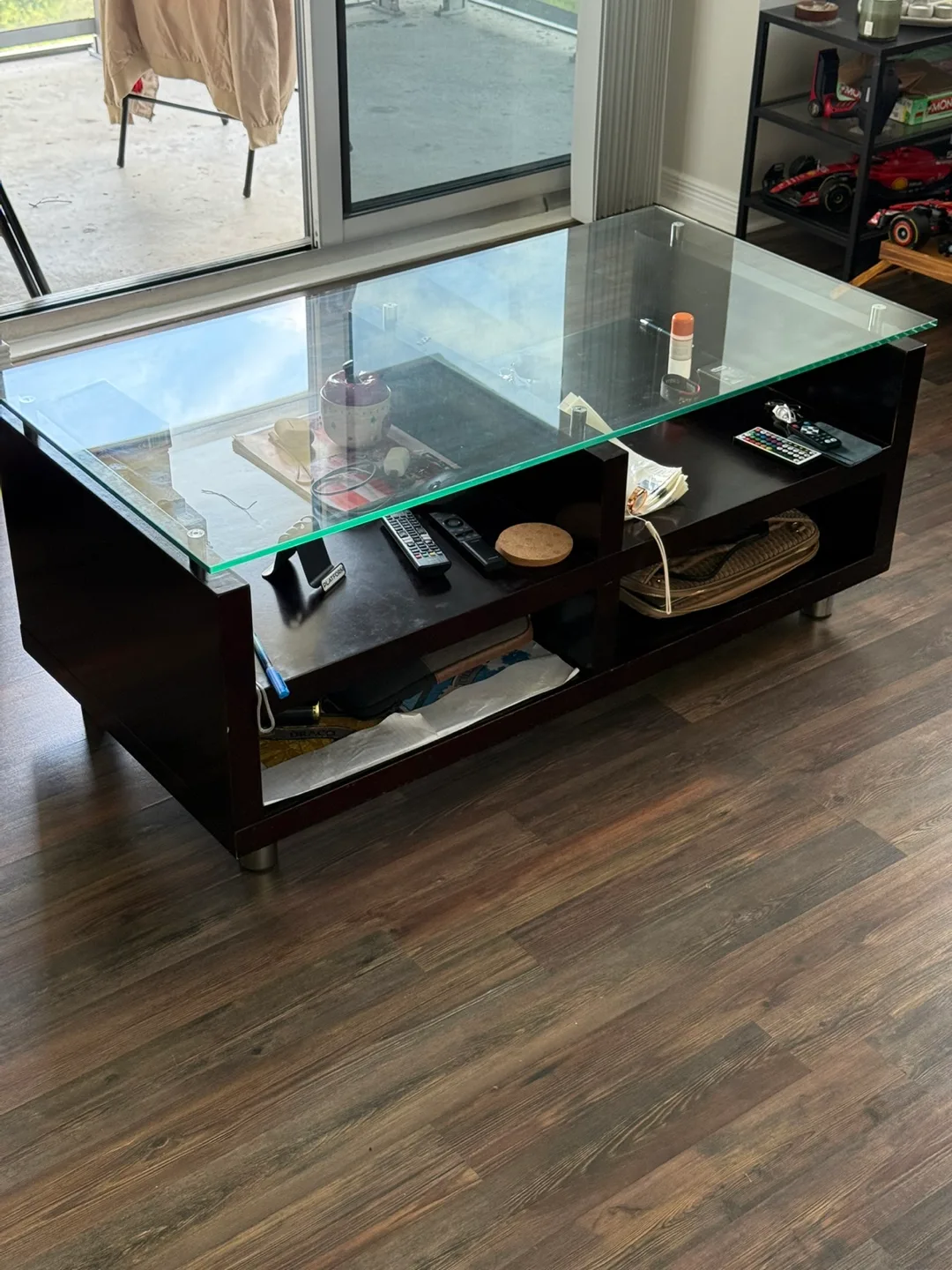 Glass coffee/ centre table thumbnail