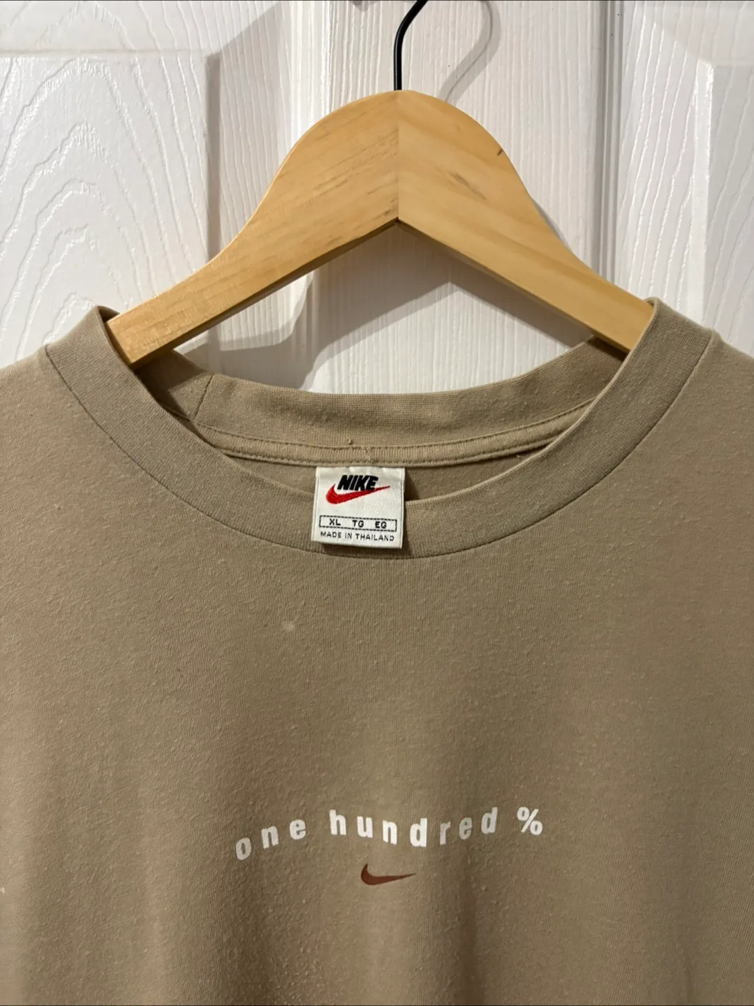 Vintage Nike “One Hundred %” tee XL 90s acg mec arcteryx thumbnail