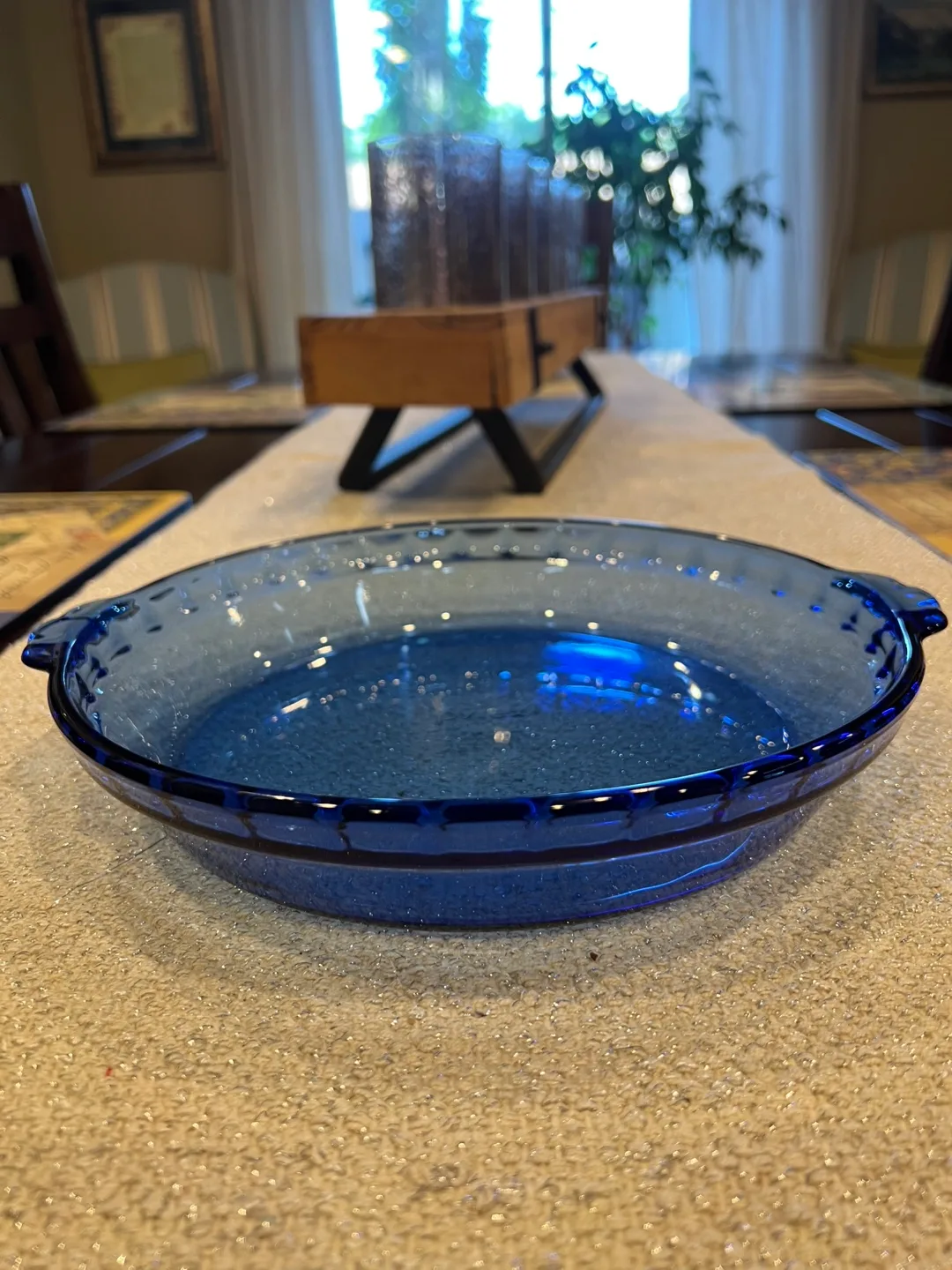 Vintage Pyrex Cobalt Blue Pie Dish thumbnail