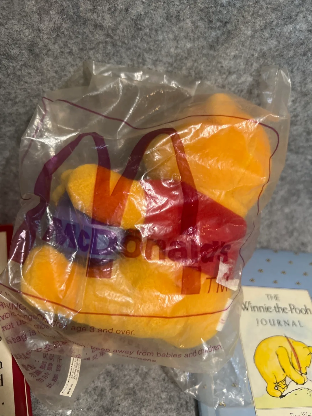 +extras McDonald's Pooh Bear Plush Toy - New in Package! image indicator(3)